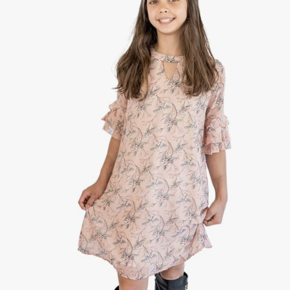 kids floral dress